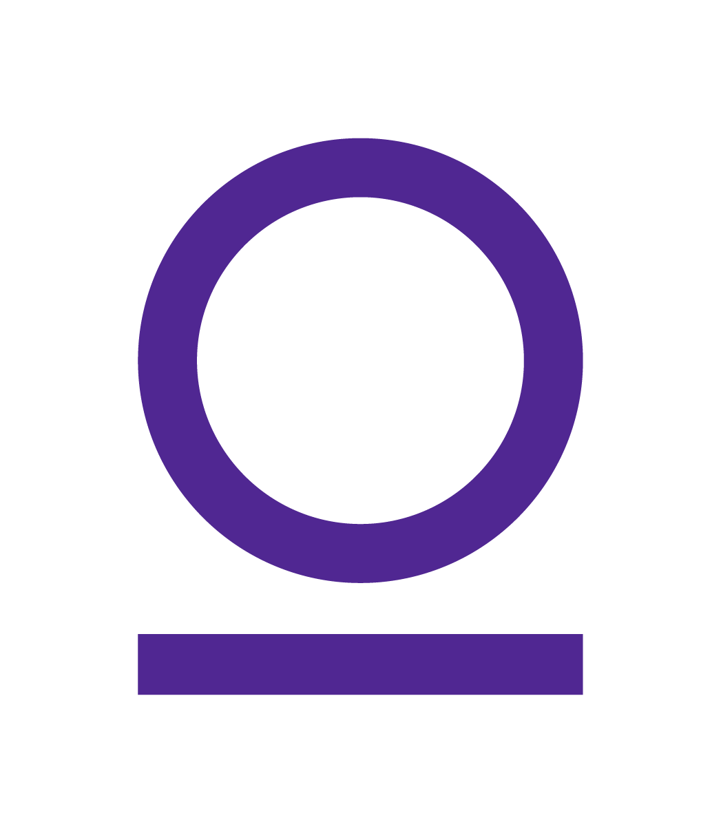 Moony icon, purple